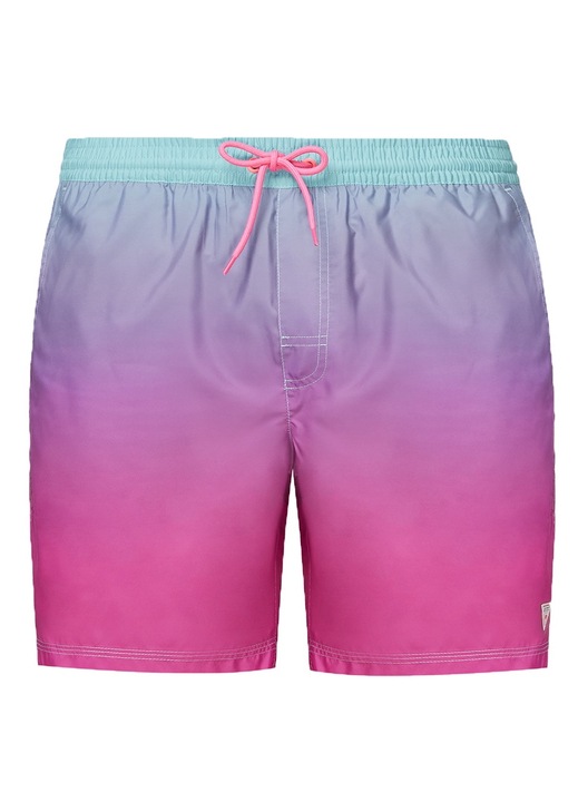 Férfi úszónadrágok, GUESS, F1GT04 WO02O, poliészter, rózsaszín, 2XL INTL