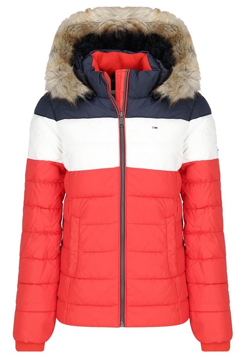 Női dzseki, Tommy Jeans, poliészter, többszínű, XS INTL