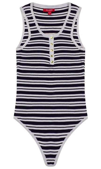 Боди Guess, вискоза/полиамид,