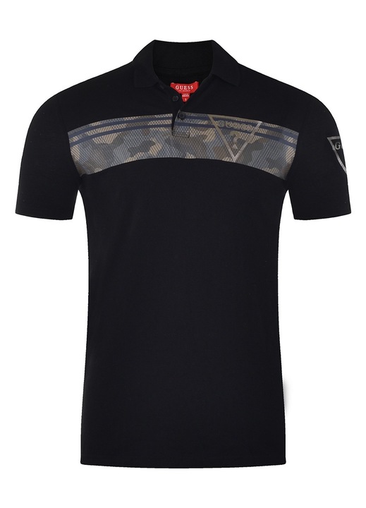 Мъжка тениска GUESS, X2GP36 KAY00, Памук, Черна