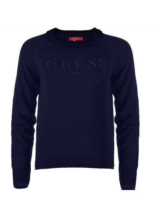 Férfi pulóver EIREEN, GUESS, viszkóz/poliamid, sötétkék, M INTL