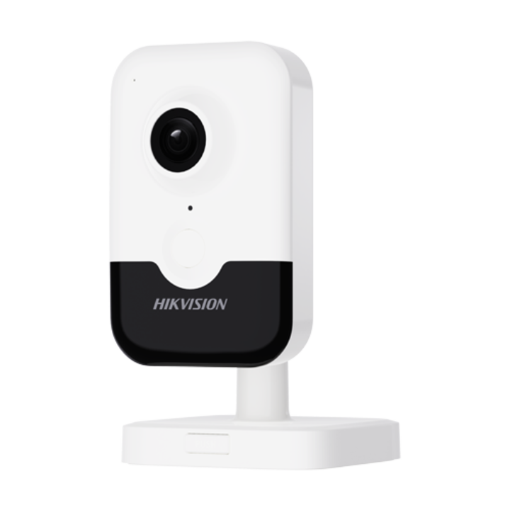 Wi-Fi Cube IP камера, 2MP, 2.8mm обектив, IR 10 метра, високоговорител, микрофон. - HIKVISION DS-2CD2423G2-IW-2.8mm