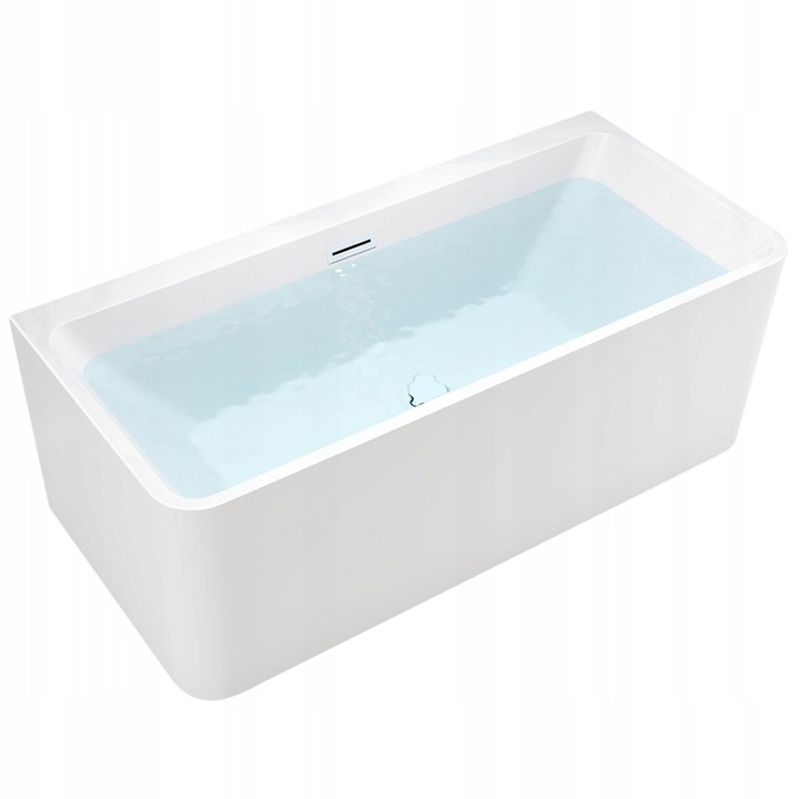 Cada de baie Silla Pro 140x75, Izolare termica, Freestanding, Rectangulara, Acril sanitar, Alb lucios