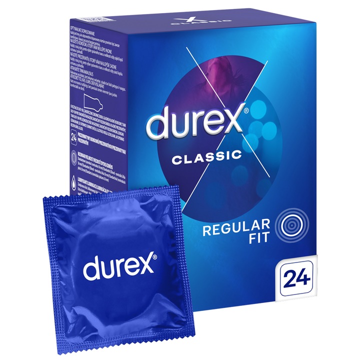 Durex Classic óvszer 24 db
