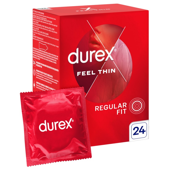 Durex Feel Thin 24 prezervative