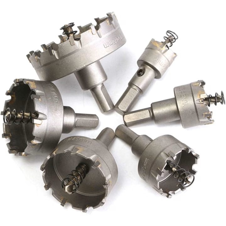 Set freza metal, carote metal 22 - 65 mm, set 6 piese