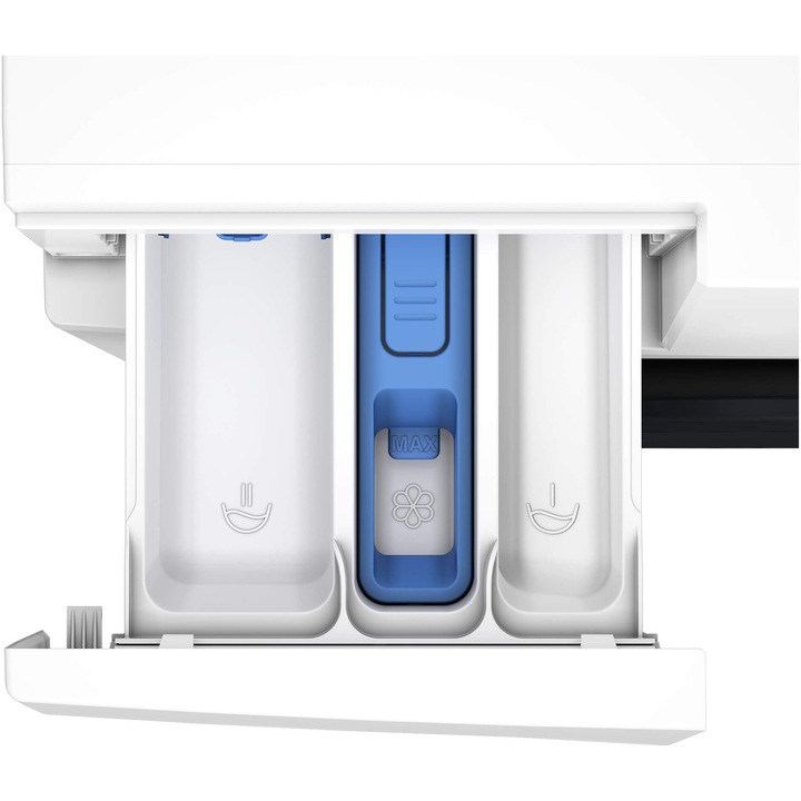 Masina de spalat rufe Arctic APLM3WFSU38412W, 8 Kg, 1400 RPM, Motor Silent Inverter, Drum Clean+Steam, Child Lock, HomeWhiz, Digital Display, Add-In, Clasa A, Alb