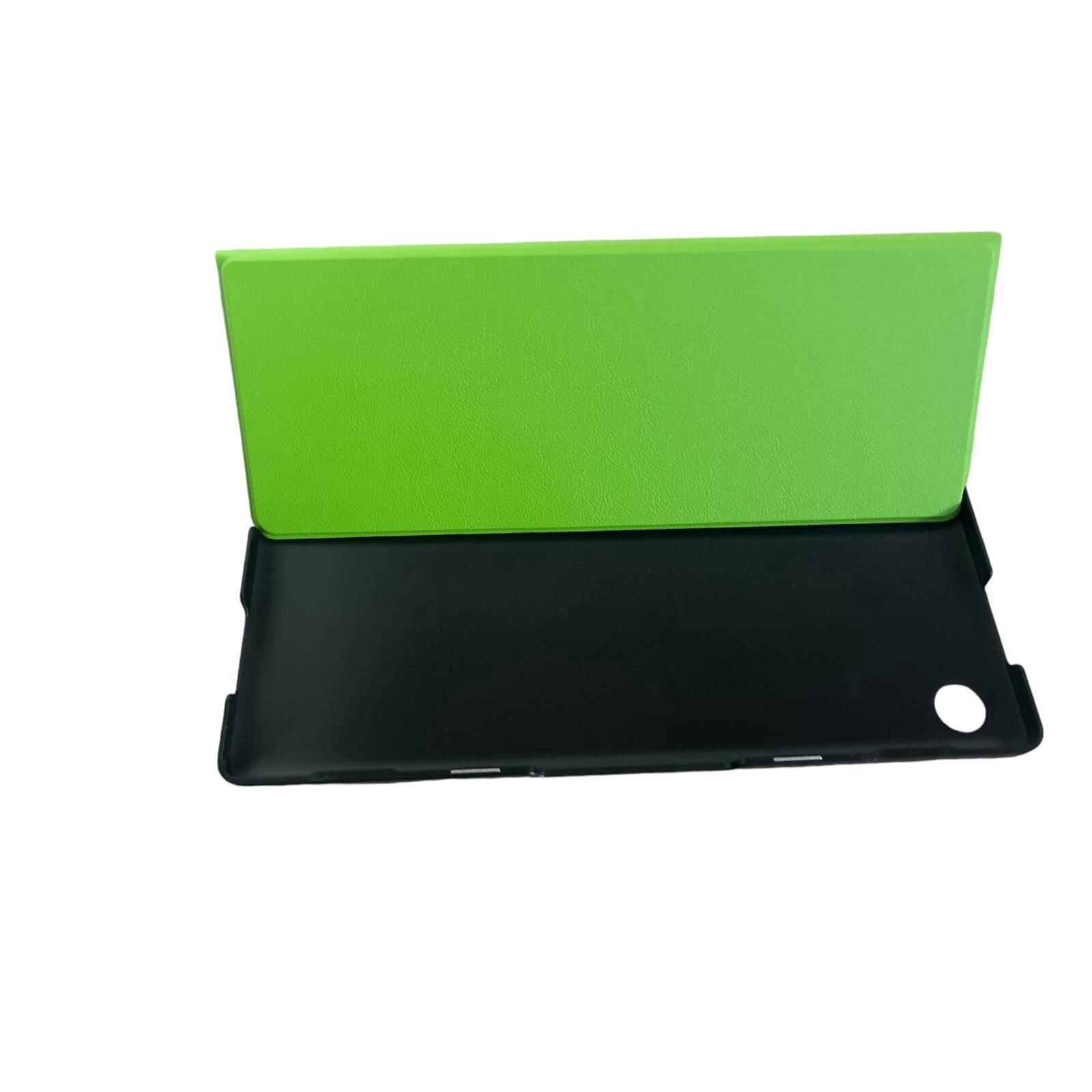 Husa Smart Cover, Sigloo, pentru tableta Lenovo Yoga Tab 11 YT-J706F, 11 inch, 2021, Green Grass