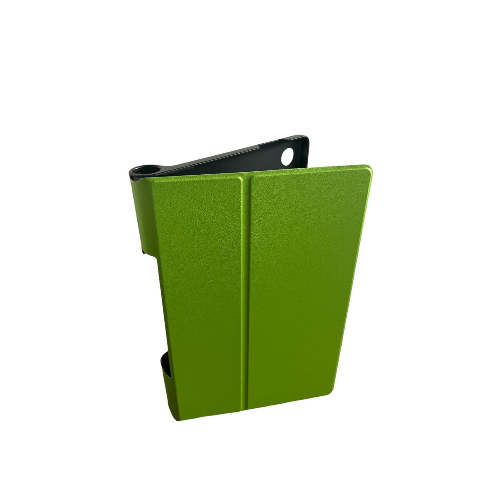 Husa Smart Cover, Sigloo, pentru tableta Lenovo Yoga Tab 11 YT-J706F, 11 inch, 2021, Green Grass