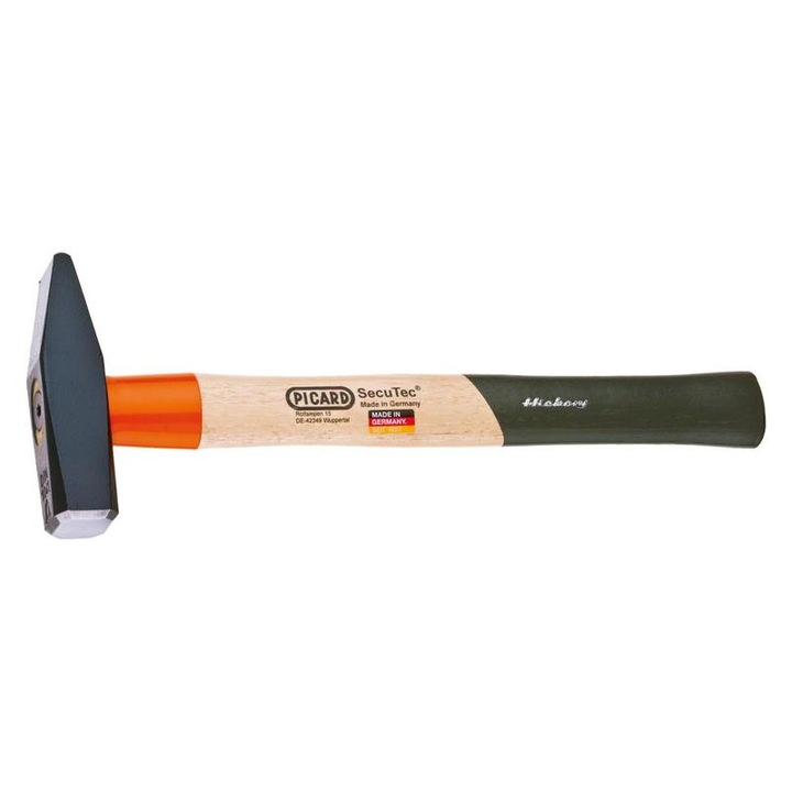 Ciocan Picard SecuTec cu cap cu forma germana 800 g cu coada din lemn de nuc 350 mm