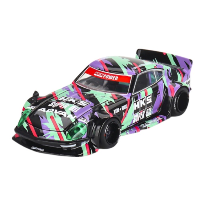 Masinuta metalica Mini GT, Nissan Fairlady Z HKS V1, Colectia