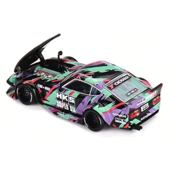 Masinuta metalica Mini GT, Nissan Fairlady Z HKS V1, Colectia