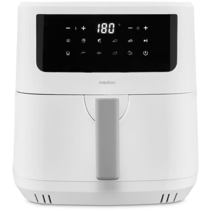 Frytownica electrica Royal Catering RCTF-13DH, 2x9L, din otel inoxidabil, TIMER, 58x43x35cm
