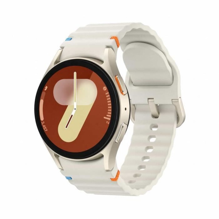 Samsung Galaxy Watch7 okosóra, 4G, 40 mm, krémszínű
