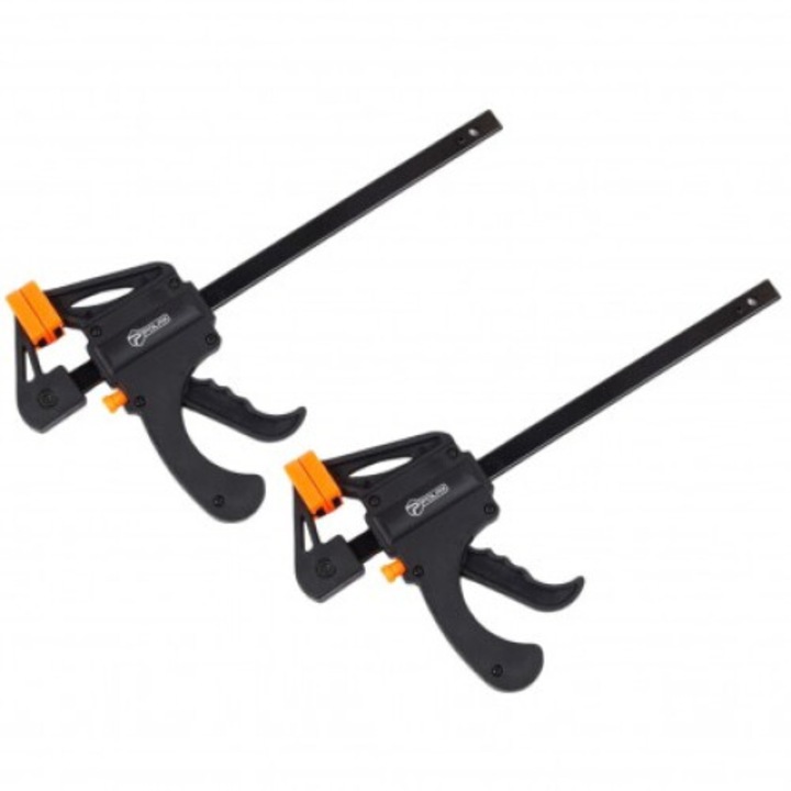 Set 2 cleme pentru lemn, Polax, 200x375x65mm