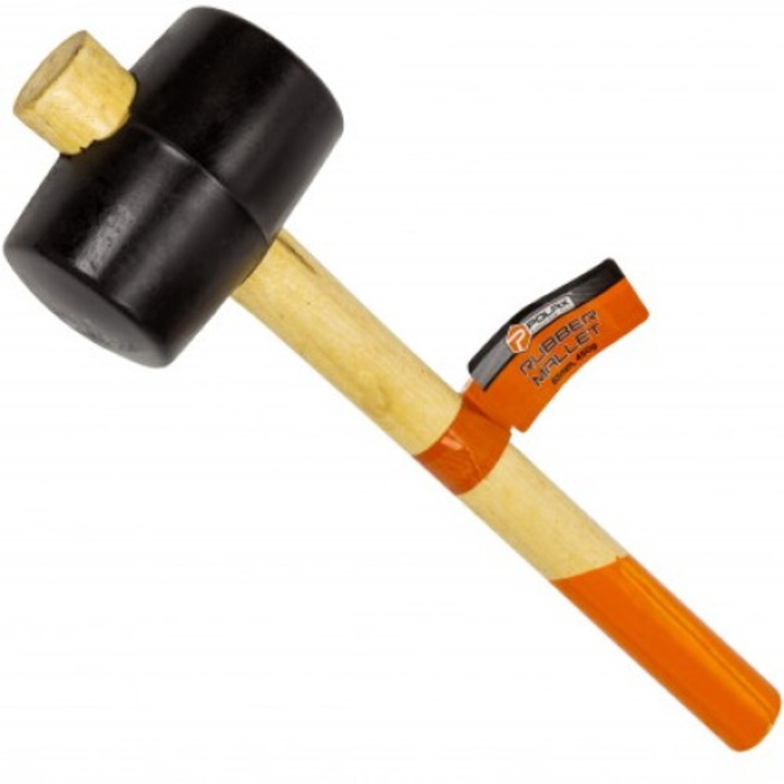 ГУМЕН ЧУК С ДЪРВЕНА ДРЪЖКА 65 мм, 450 гр