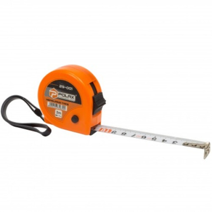 Ruleta Polax 3m x 16mm, Plastic, Mat