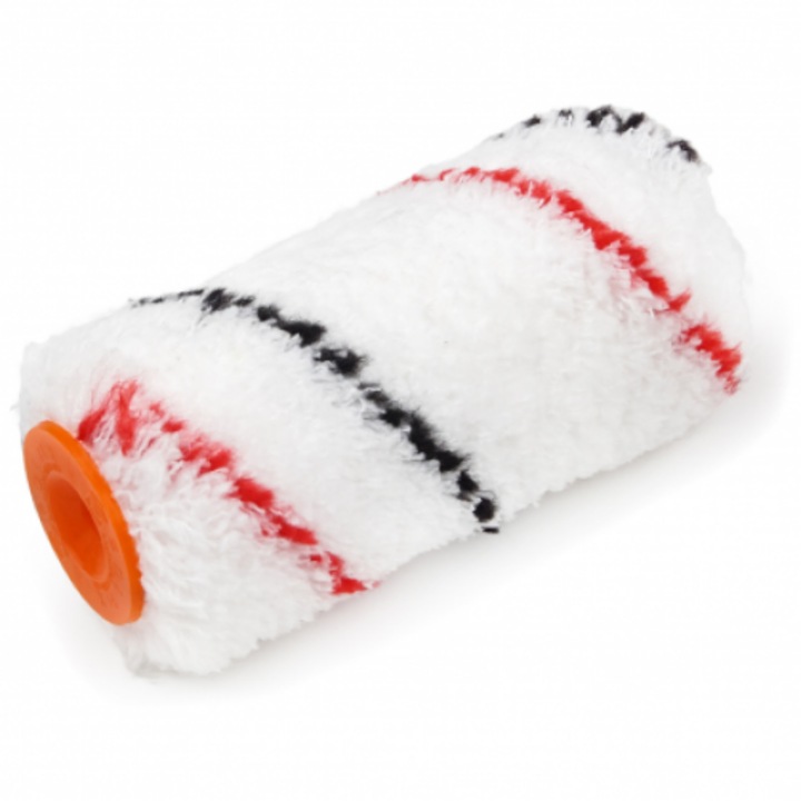 Ролка за боядисване, Polax, 6x30x100мм, устойчива на влага, микрофибър