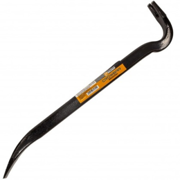 Instrument de indepartat cuie, Polax, Otel, 400 x 21 x 11 mm, Rezistent la coroziune, Negru