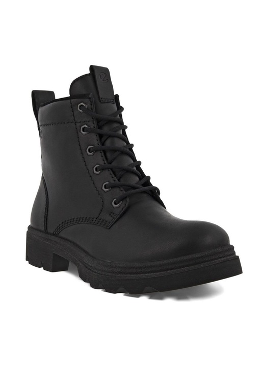 Ghete dama Winterstiefel Granier, Ecco, Piele naturala, Negru, 40 EU