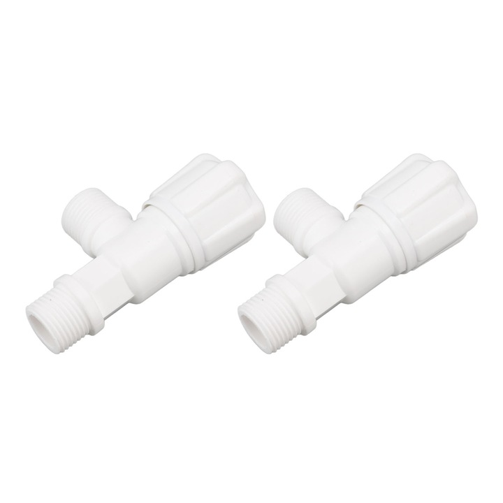 2 darabos Jormftte 3-utas csap, G1/2, PPR anyag, korrózióálló, kompakt méretek