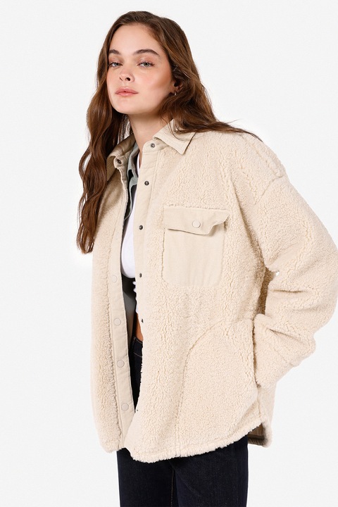 COLIN'S, Jacheta lejera cu aspect pufos, Bej deschis