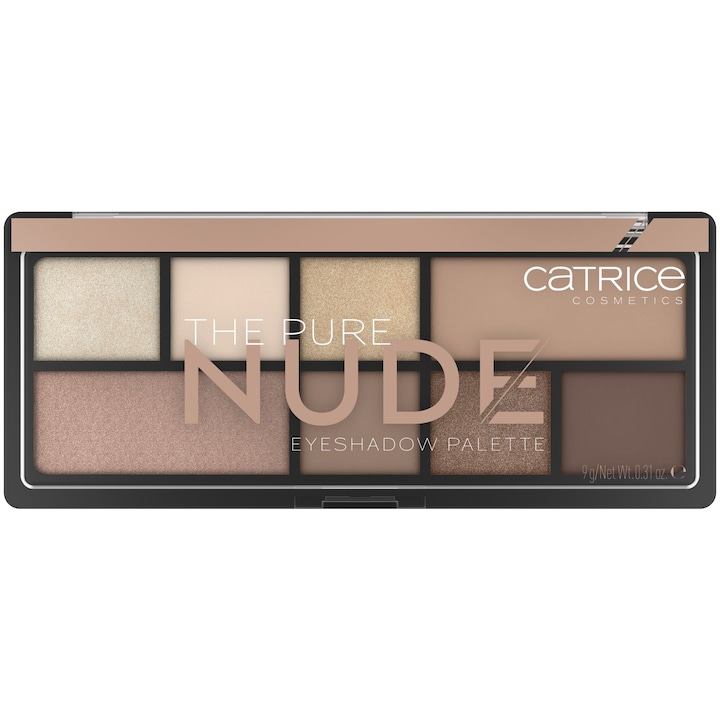 Палитра сенки за очи Catrice The Pure Nude, 9 гр