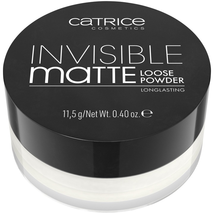 Pudra translucida Catrice Invisible Matte Loose Powder 001, 11.5 g