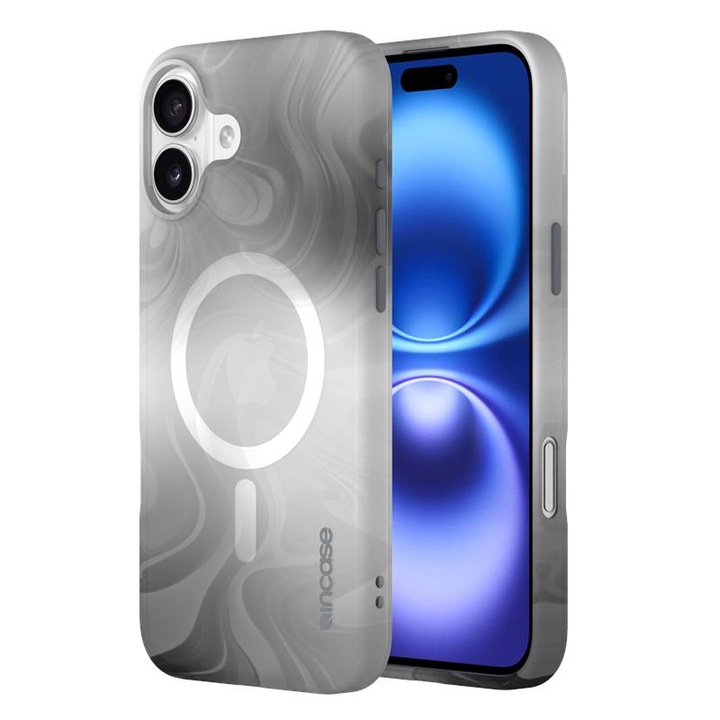 Калъф за телефон InCase Halo Case MagSafe, органичен дизайн, защита при падане от 3м, многоцветен, за iPhone 16 Plus