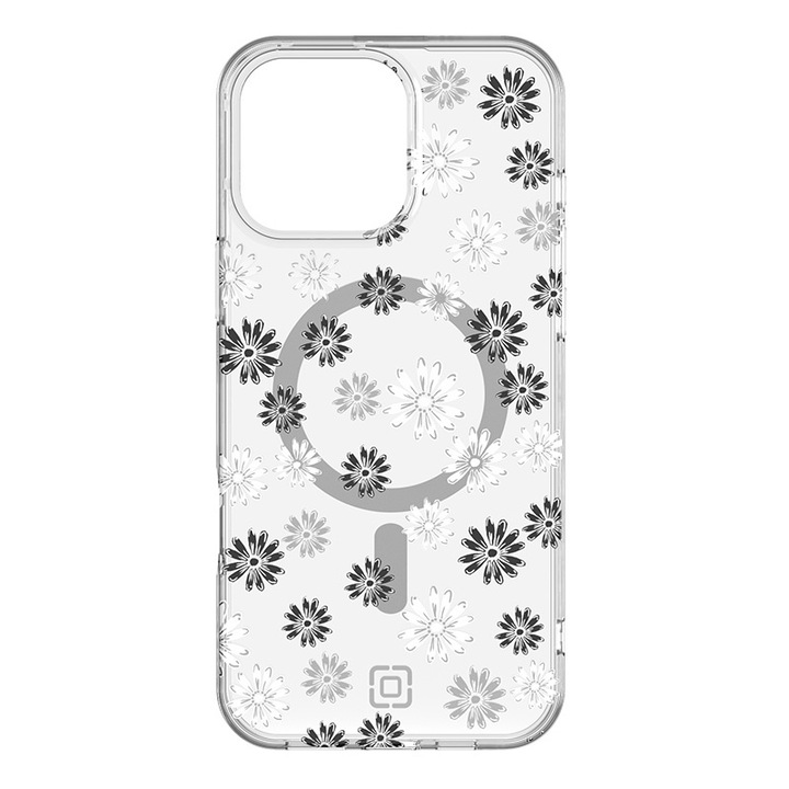 Husa telefon iPhone 16 Pro Max, Incipio Forme MagSafe, design organic, protectie antibacteriana, argintie