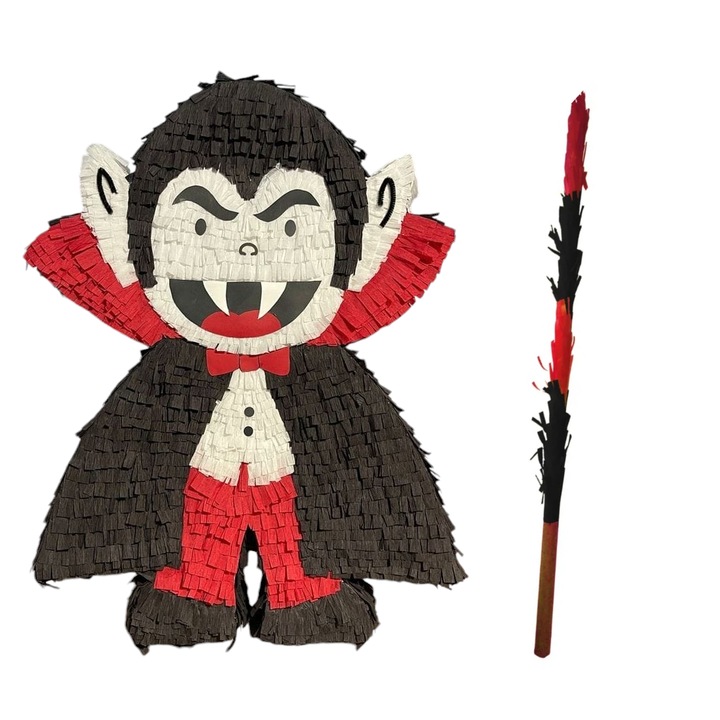 Pinata Vampir 45 cm + Bata / Pinata Halloween