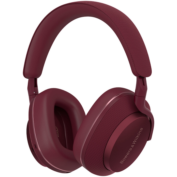 Слушалки On-Ear Bowers & Wilkins PX7 S2e, Bluetooth, Микрофон, ANC, Ruby Red
