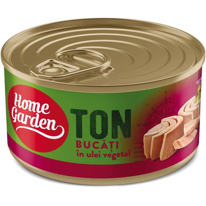 Ton bucati Home Garden in ulei, 400g