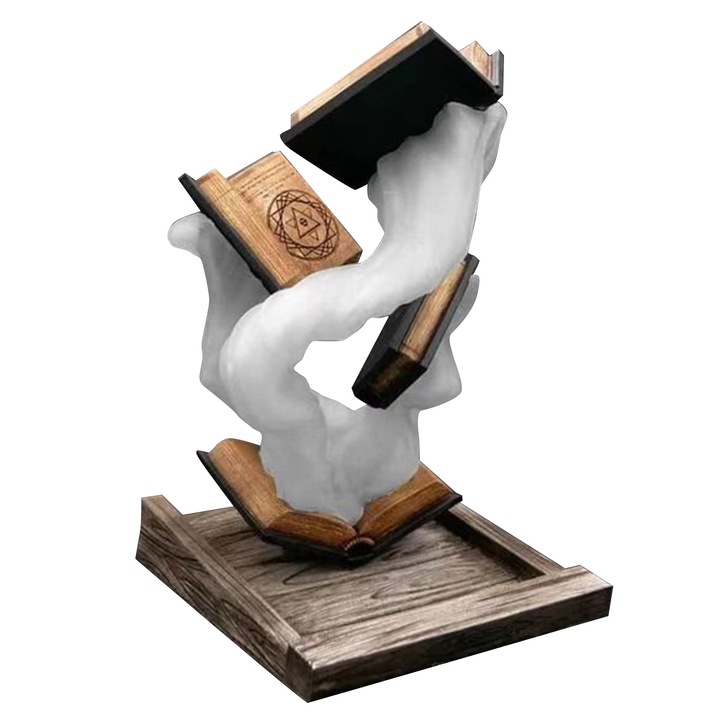 Tomes of Magic dobókocka torony, Jormftte, gyanta, kézzel festett, 1-2 dobókocka, 30x20x15cm