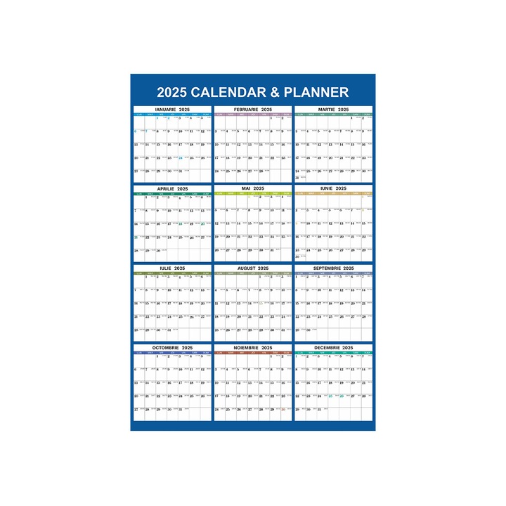 Годишен календар, 2025 г