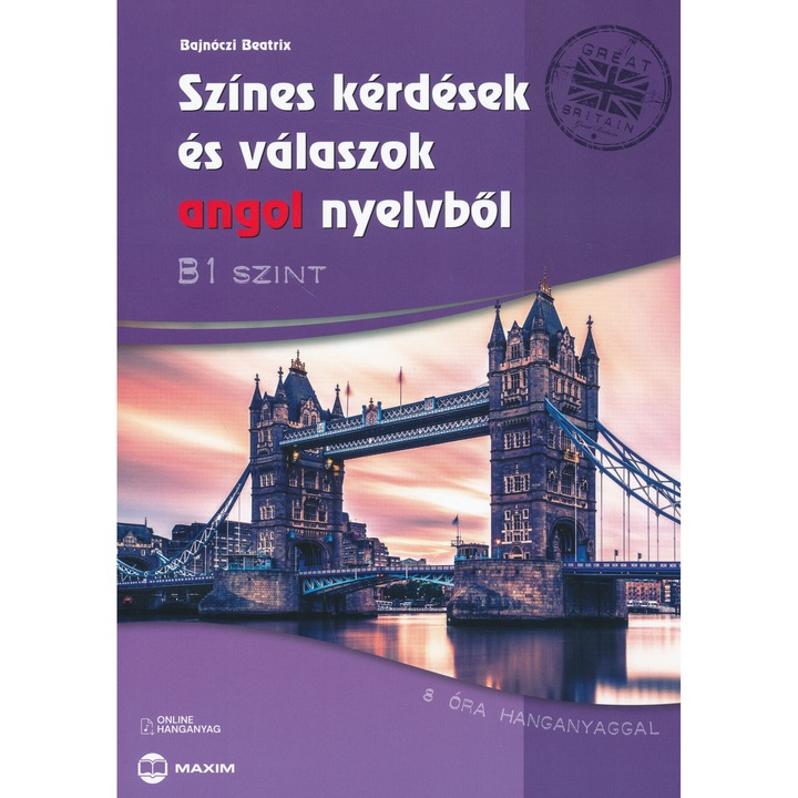 Színes kérdések és válaszok angol nyelvből – B1 szint (online hanganyaggal) (MX-1213)