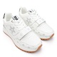 Pantofi sport De dama, cu insertii de plasa, D1342, Alb 39