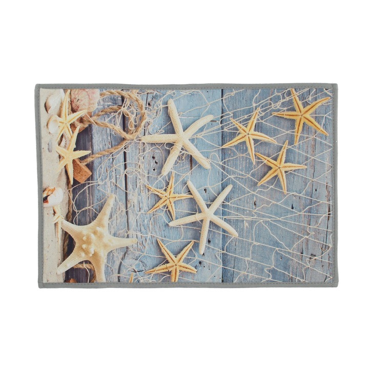 Килим, против плъзгане, многоцветен, 60x40 см