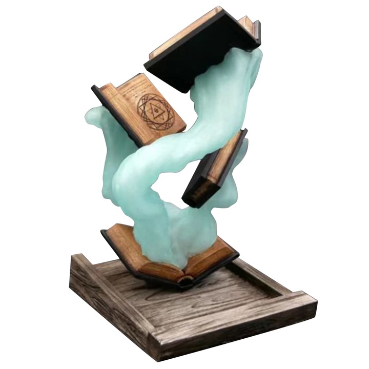 Tomes of Magic, Jormftte, kockatorony, kártya design, gyanta, kézzel festett