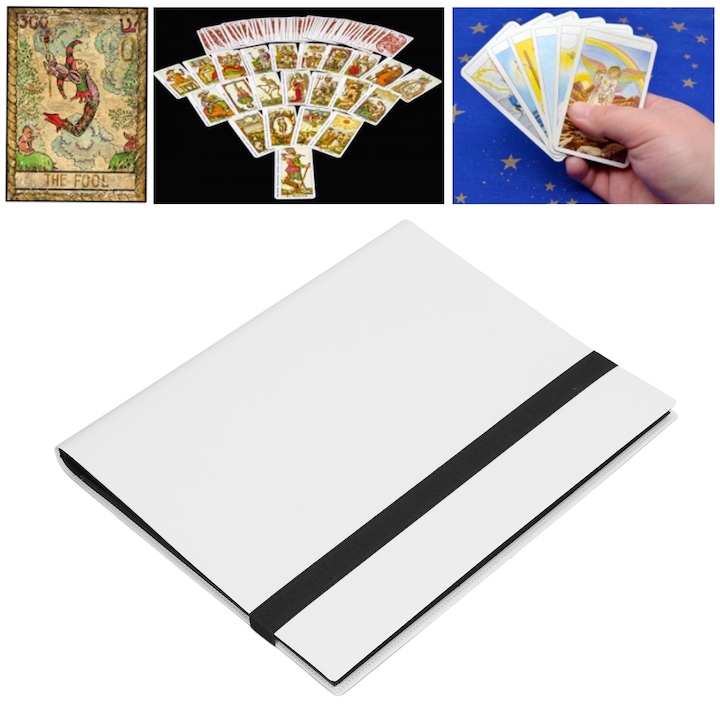 Gyűjteményes album játékkártyákhoz, Jormftte, 20 oldal, 9 zseb, nagy kapacitás