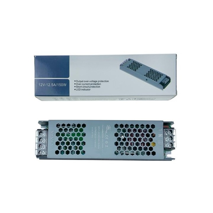 Sursa tensiune alimentare 12V, 12.5A, 150W