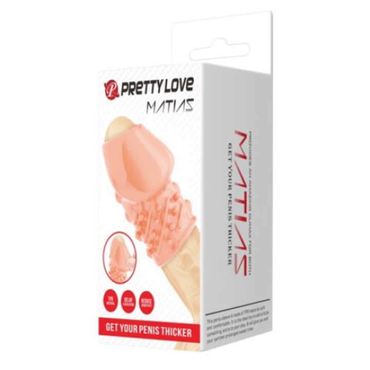 Ръкав за пенис Pretty Love Matias