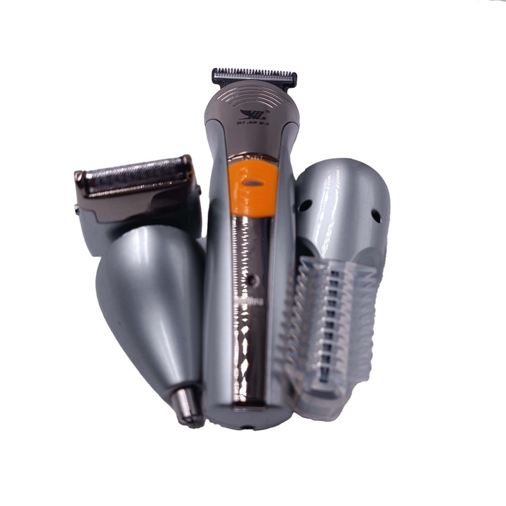 Masina de Tuns Profesionala, Lame Detasabile, Acumulator, Accesorii, 7 in1, Dalimag