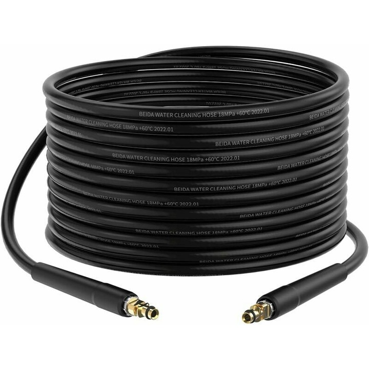 Hose pentru aparat de spalat cu presiune Enforose, rezistent la abraziune, accesorii cu conector rapid, aplicatii apa rece