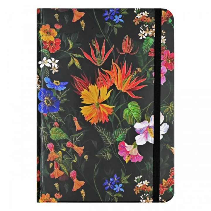 Notatnik Mini Kwiecisty Raj, Peter Pauper Press, 160 pagini, 12,7x17,8cm, coperta rigida