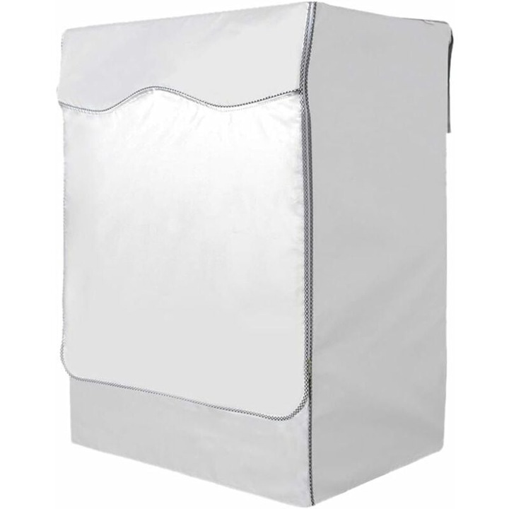 Калъф за пералня и сушилня, Enforose, водоустойчив материал, дизайн с цип и велкро, универсални размери