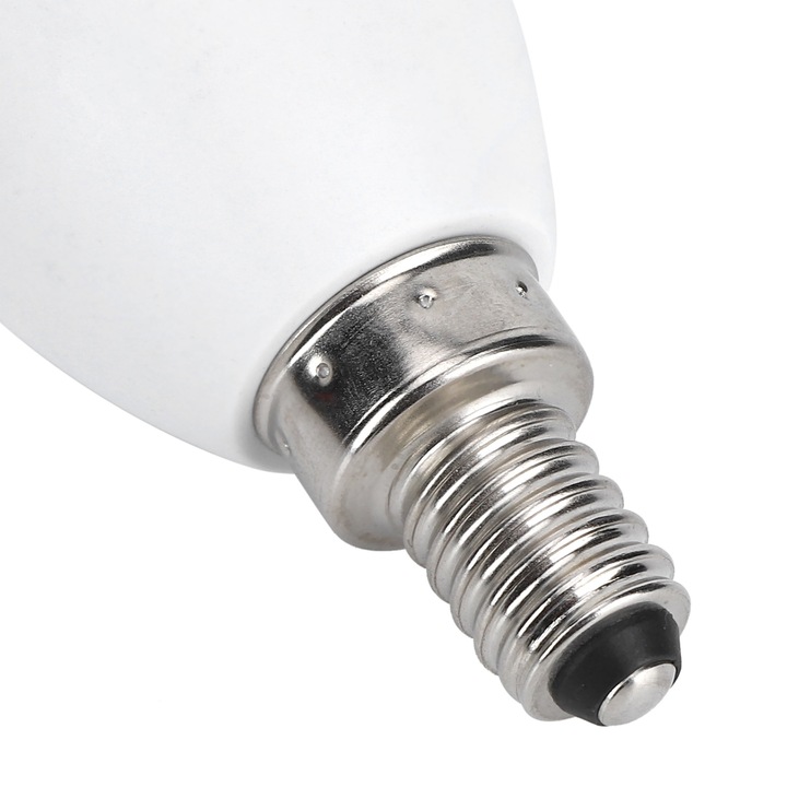 Цветна LED крушка с дистанционно управление, longziming, 3W, 16 цвята, 11см x 3.7см