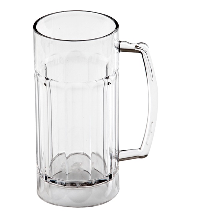 Халба за бира rubikap, поликарбонат, 340ml, Ø6.7xh14.3cm