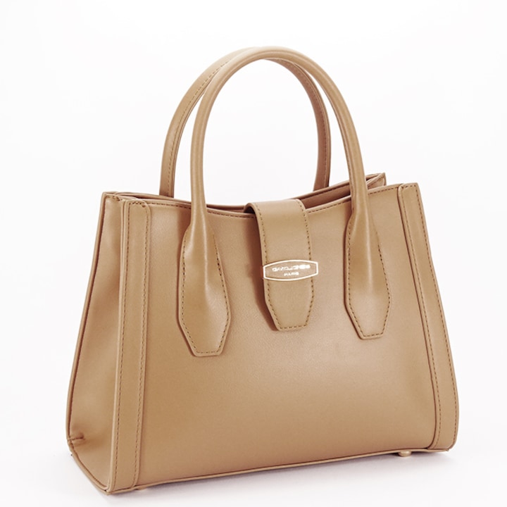 Средна чанта David Jones Paris 7187-1 11, Камел, 22x28x12