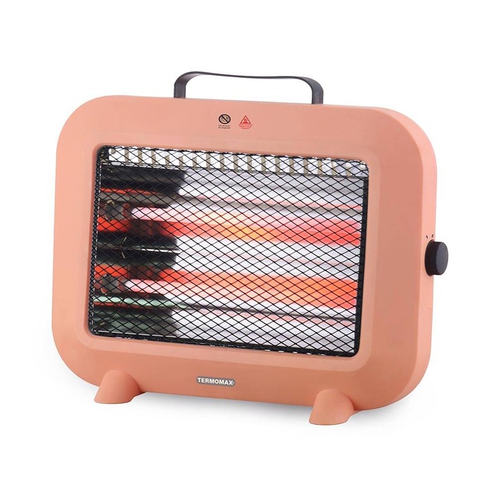 Soba cu cuart Termomax TR8Q, 800W, rosu